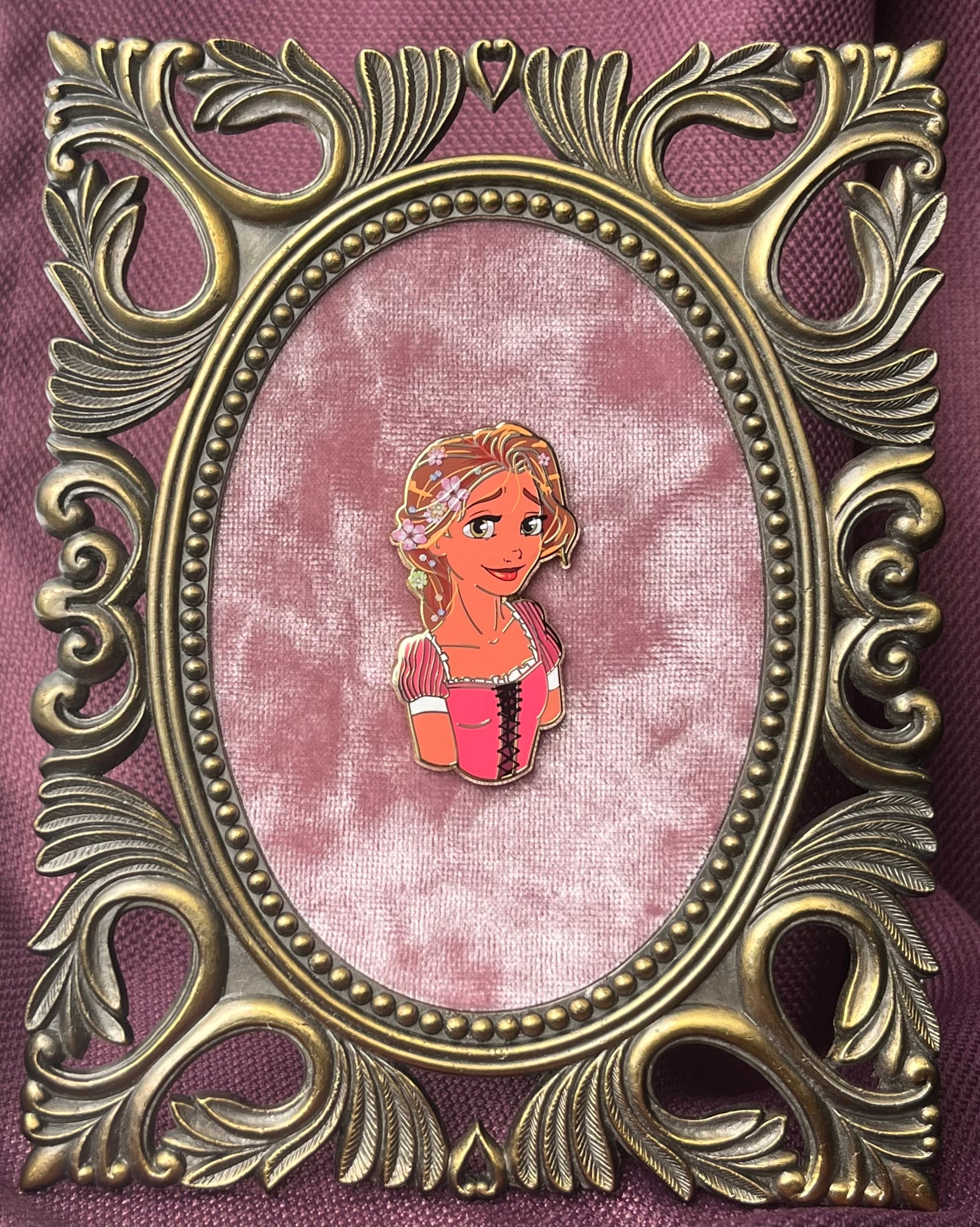 Rapunzel Fantasy fashion Pin