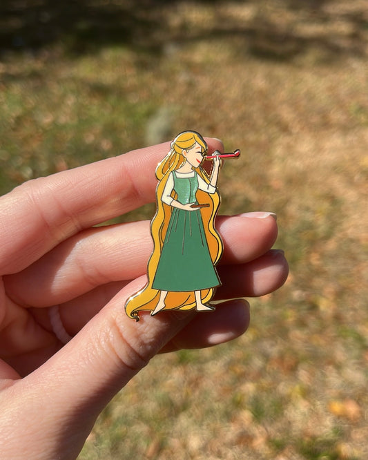 Painter Punzie Series Fantasy Pin