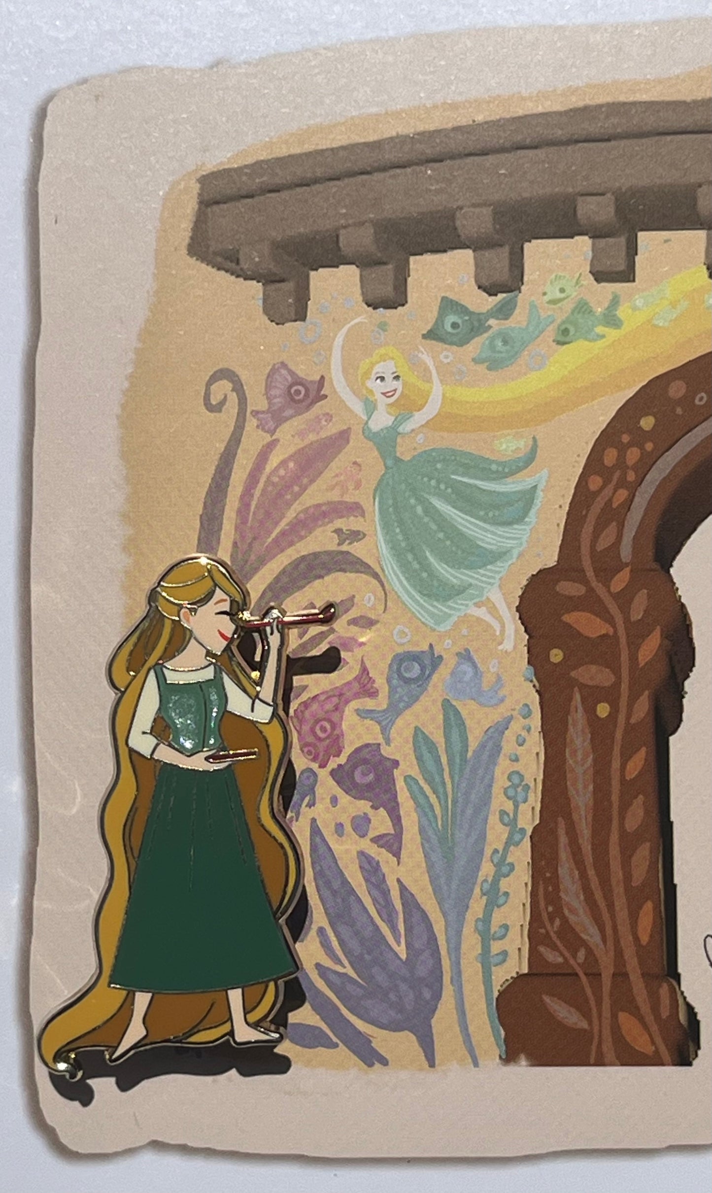 Painter Punzie Series Fantasy Pin